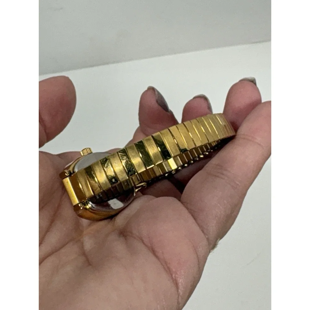 Caravelle‎ by Bulova Women's  Quartz  Expansion Band Watch / Gold Tone 44L101